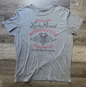 Lucky Brand Gray Men's T-Shirt